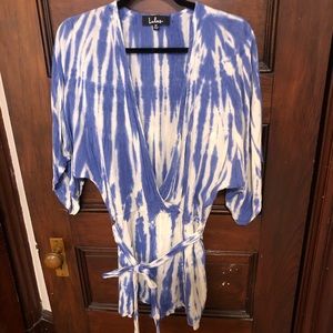 Lulu’s Blue Tie-Dye Romper